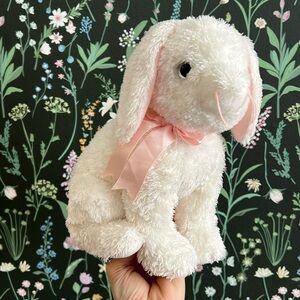 VINTAGE TY Buddy the Spring Bunny beanie buddies collection 100% ty silk 2002